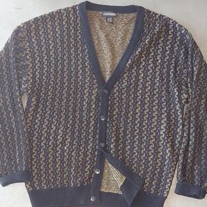 VTG Jantzen Cardigan Sweater Grandpa core XL Cozy